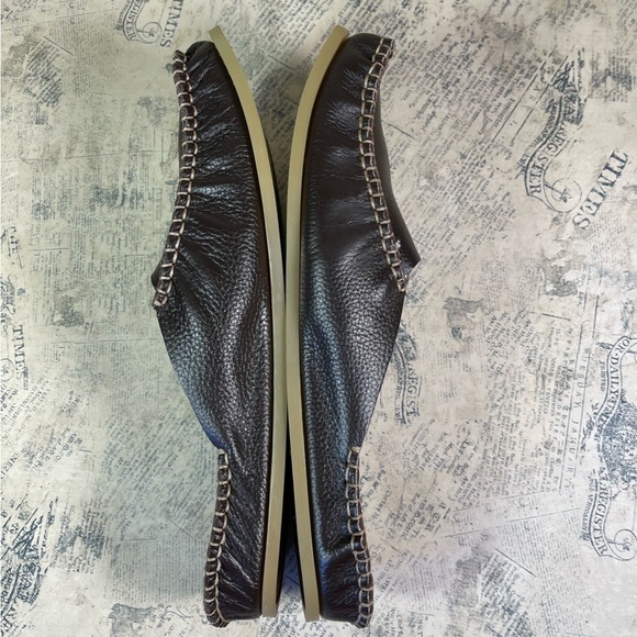 South of Africa Leather Slip On Loafers - Picture 8 of 10